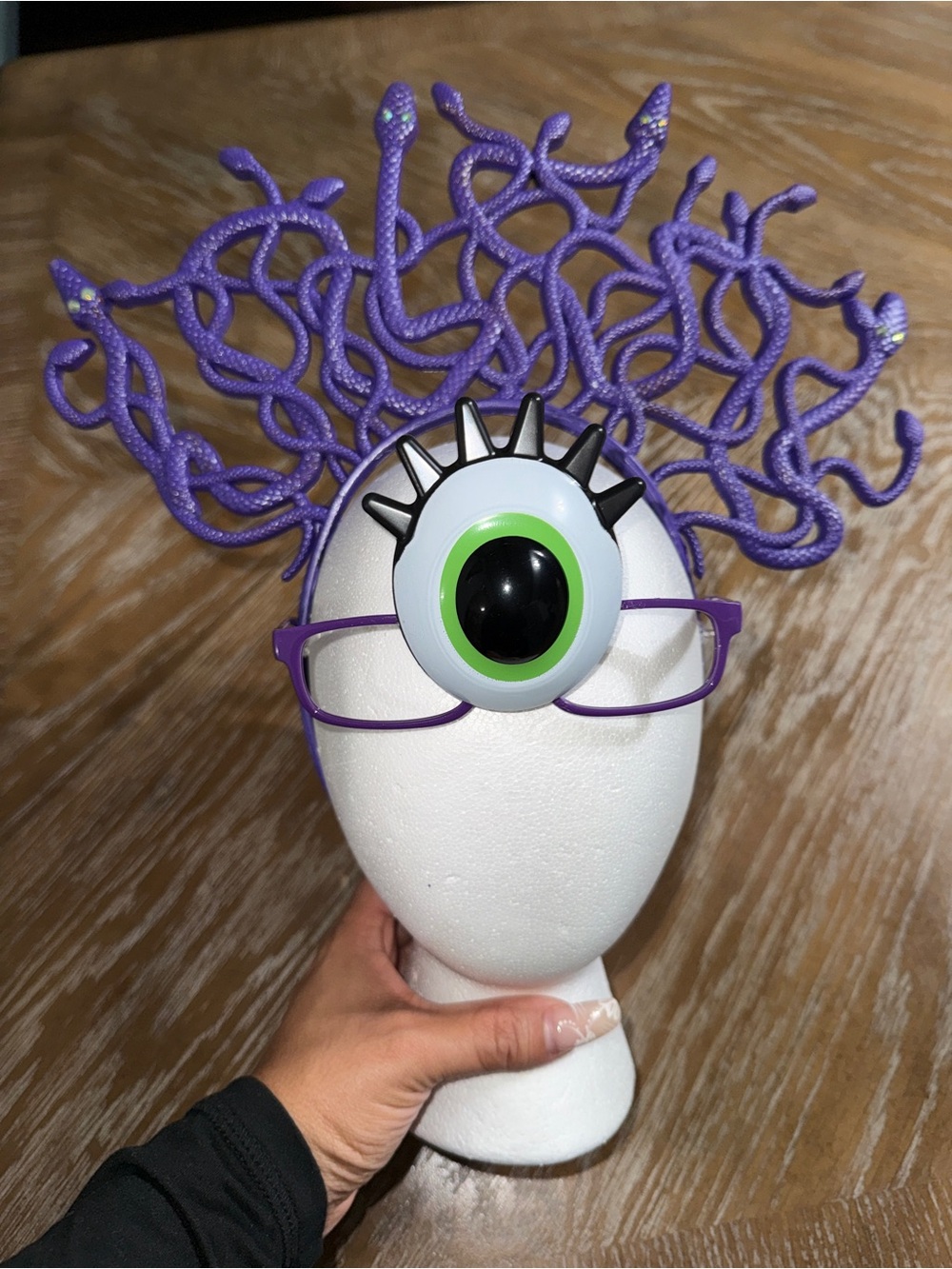 Monster’s Inc Celia Mae headband & glasses “ONLY”